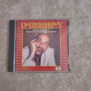 Dmitri Bashkirov Romantic Recital C.D.  (selling as is)
